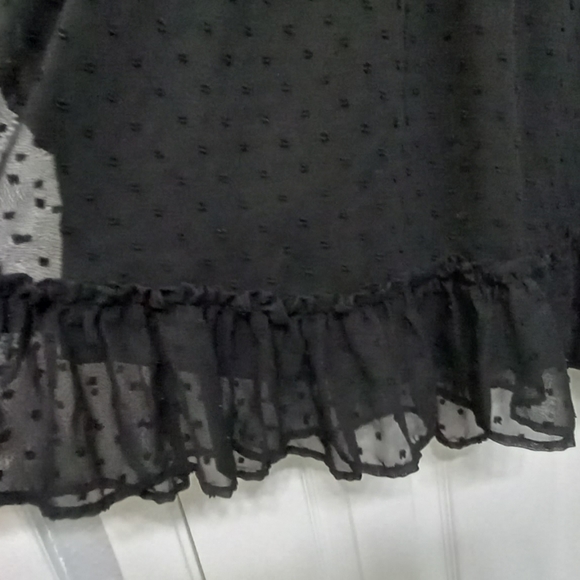 Blue rain black mini dress - Picture 9 of 14